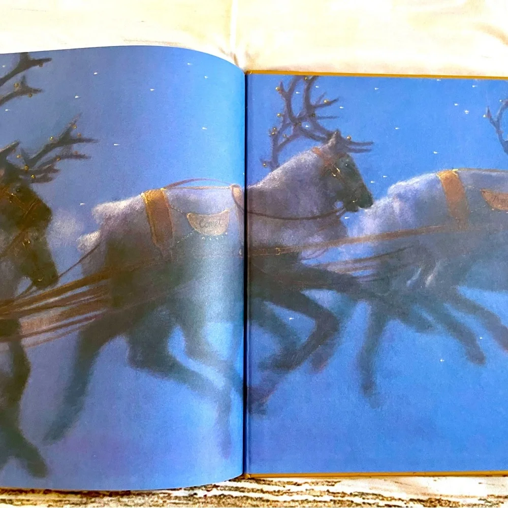 The Night Before Christmas book illustrated by Christian Bermingham